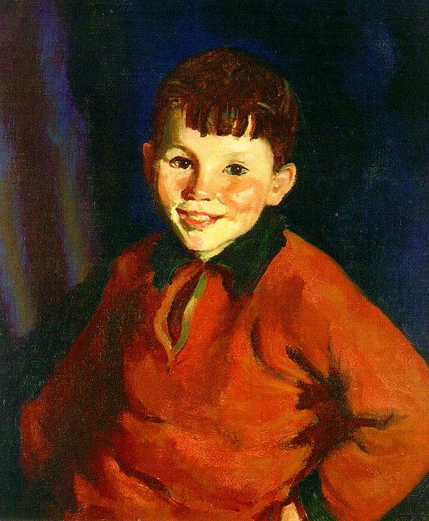 Robert Henri Smiling Tom oil painting image